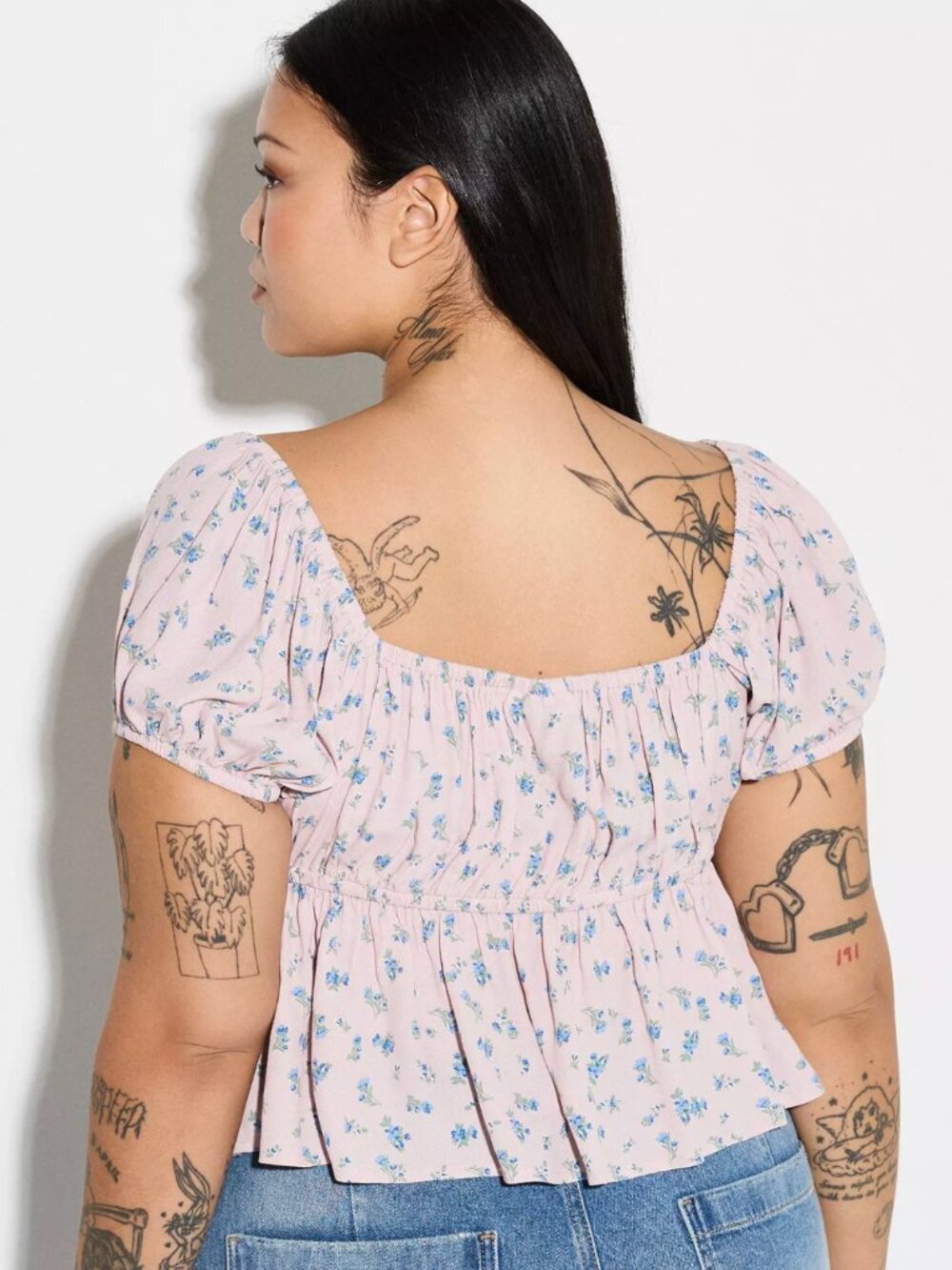 LoveSick Knot Front Flyaway Top Size 5 - Picture 7 of 8